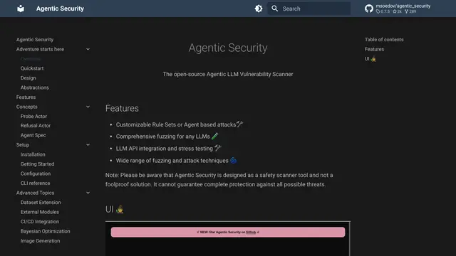 Agentic Security