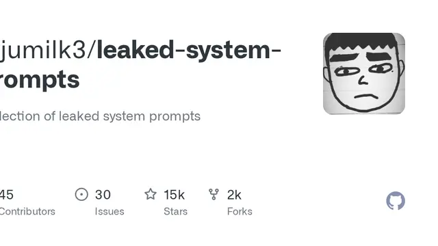 Leaked System Prompts