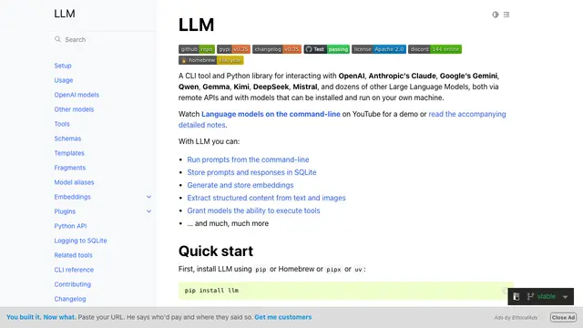 LLM CLI